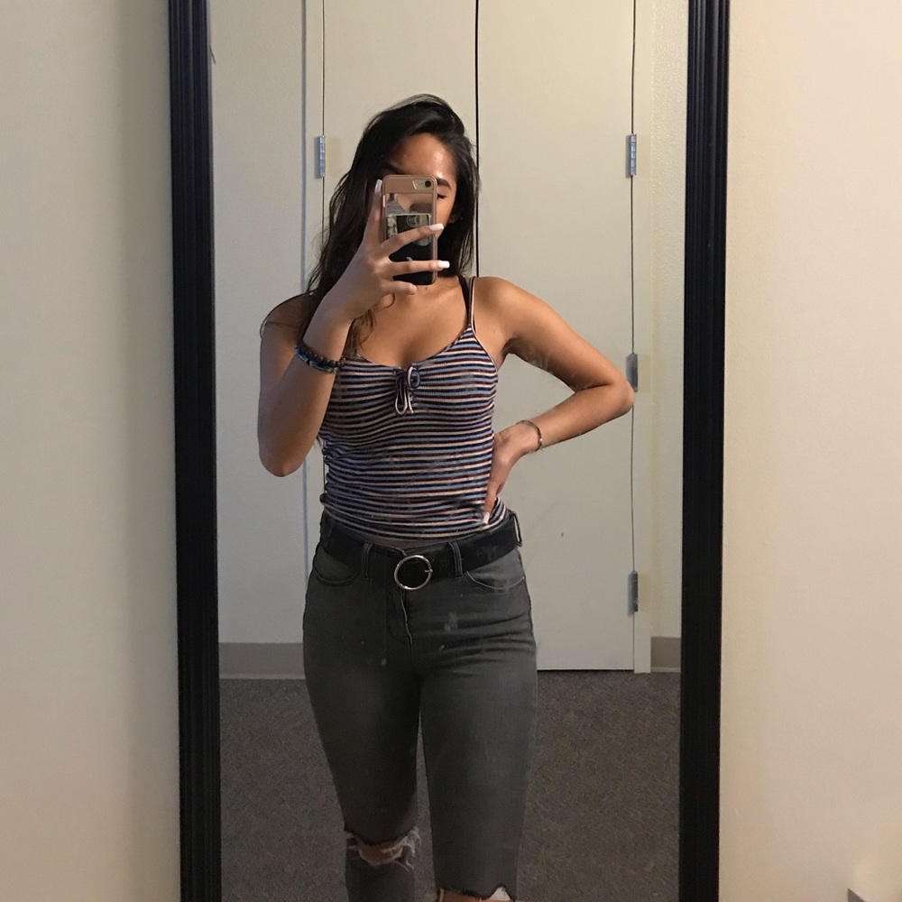 Garage Striped tank